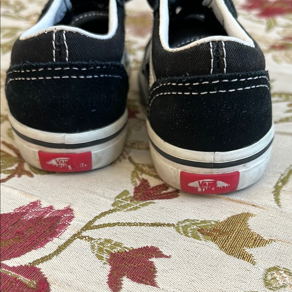 Kids Vans Black Sneakers - Picture 3 of 5